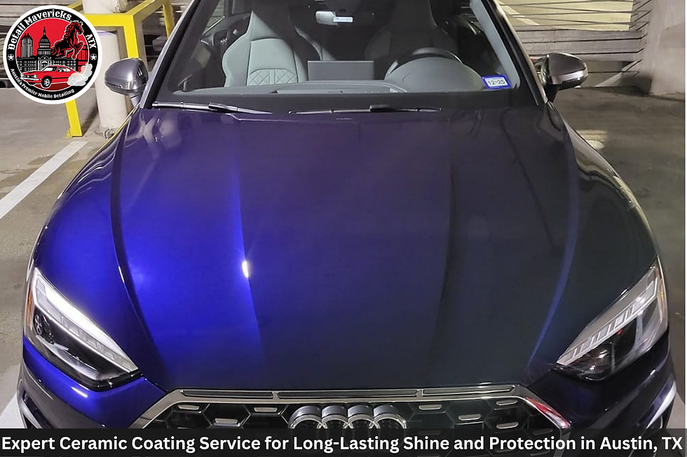 Expert Ceramic Coating Service in Austin, TX | Long-Lasting Protection