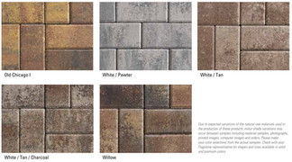 Blended White Cement Based Colors