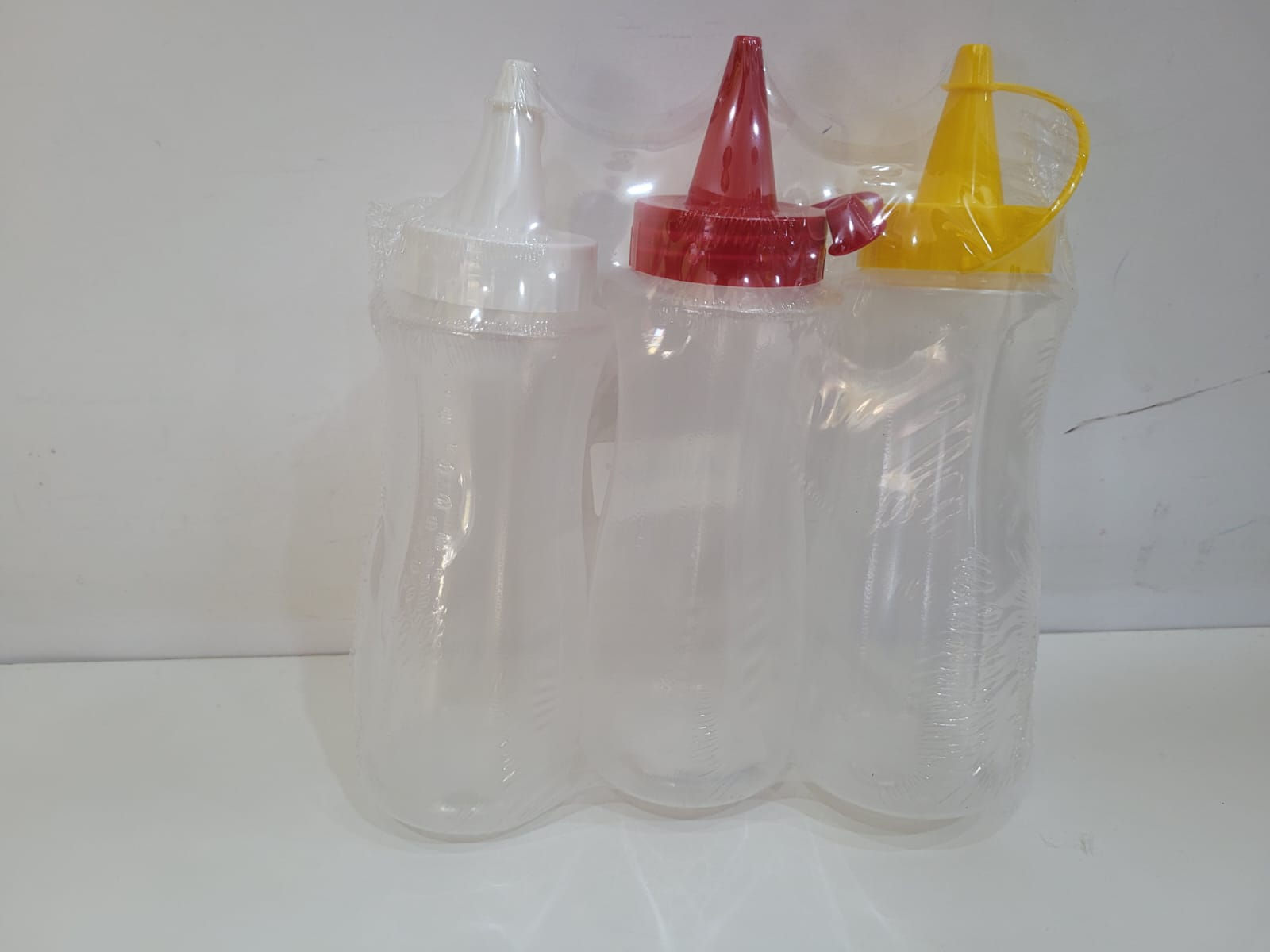 Conjunto de Bisnagas para Condimentos com 3 peças