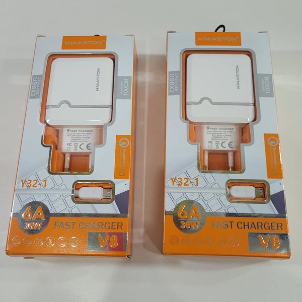 Miniatura: Carregador Micro USB HMASTON PRO V8 Y32-1