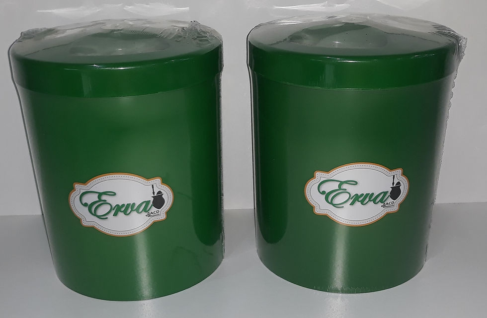 Miniatura: Pote com Tampa para Erva
