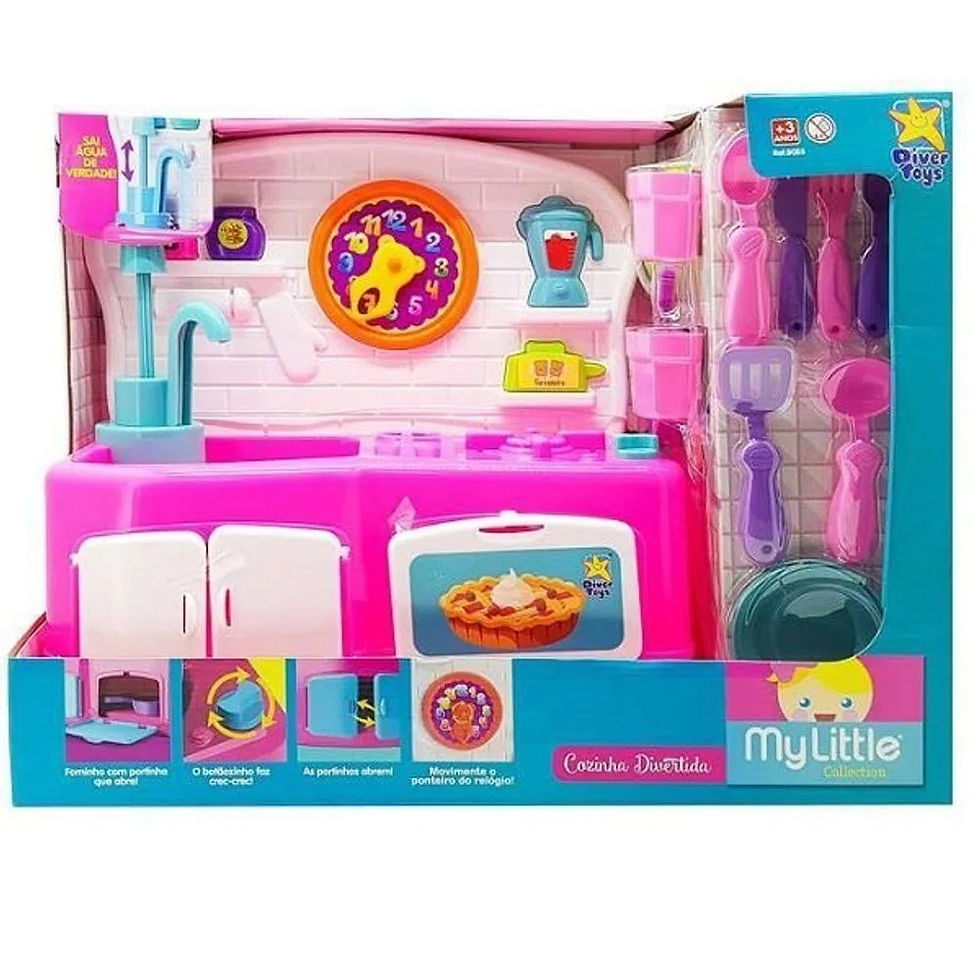 Miniatura: Cozinha Divertida Infantil My Little Collection