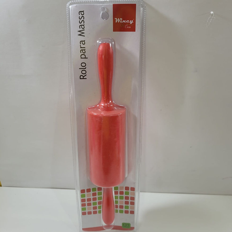 Miniatura: Rolo de Massa 29cm X 5cm Plástico e Silicone Wincy