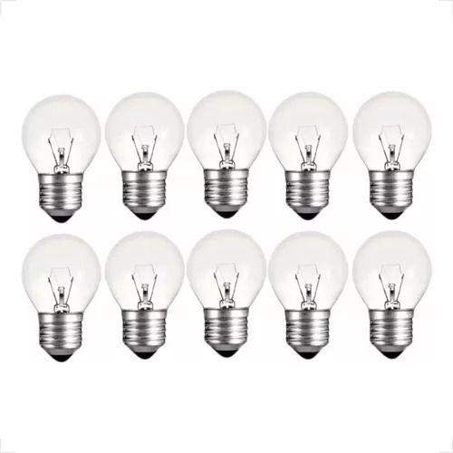 Miniatura: Lâmpada Bolinha Clara Transparente 15W 220V Kian