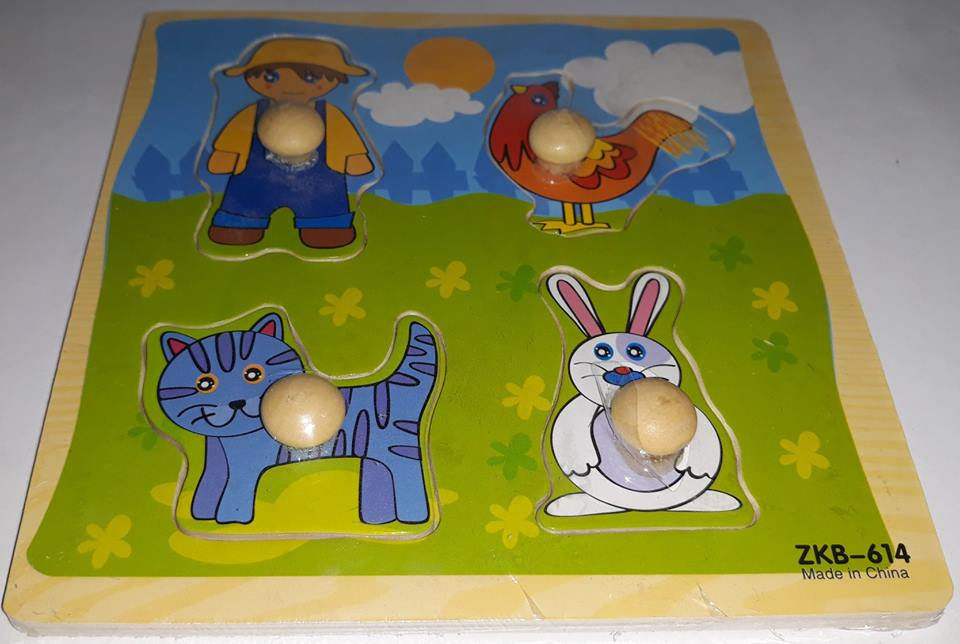Miniatura: Brinquedo Educacional em MDF