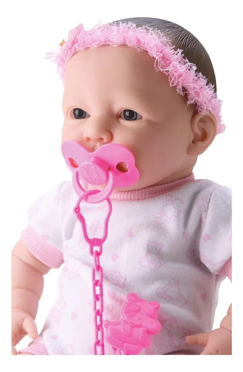Miniatura: Boneca New Born Faz Xixi Com Acessórios