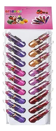 Miniatura: Mini Batom Frutas Infantil Lipstick Lua & Neve