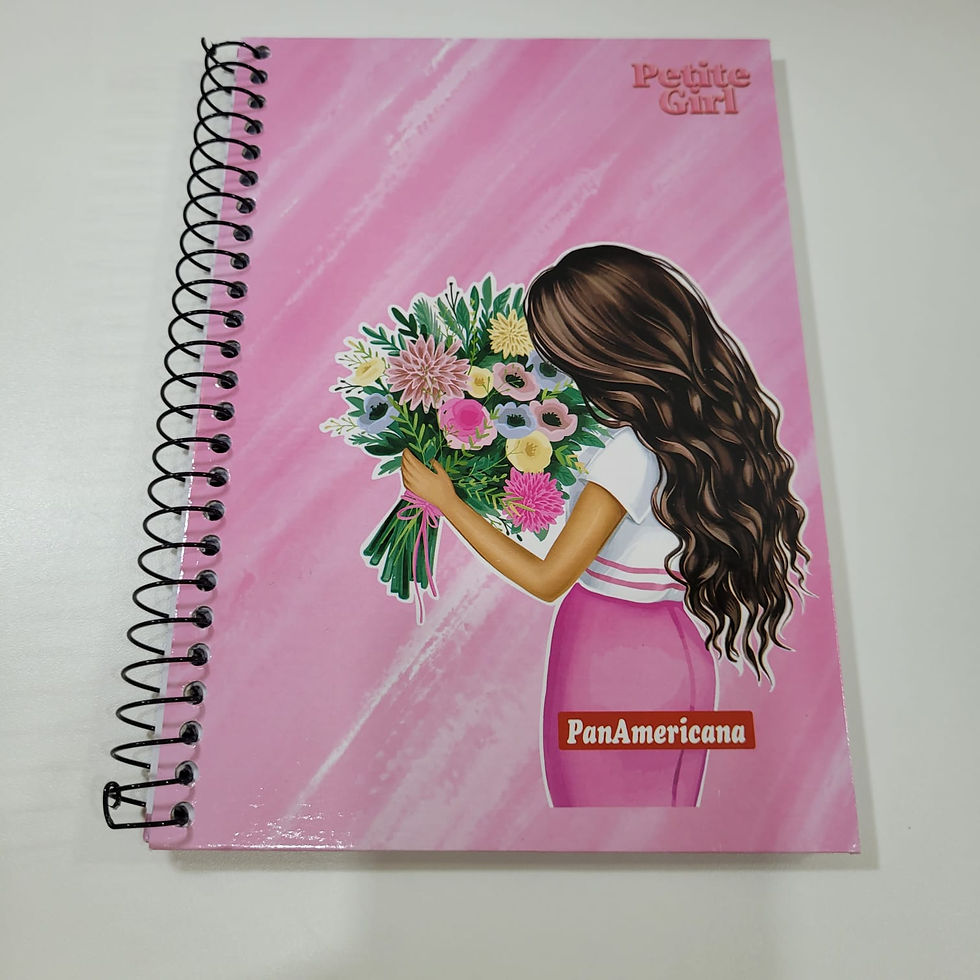 Miniatura: Caderno Pequeno Espiral Capa Dura 48 folhas Panamericana