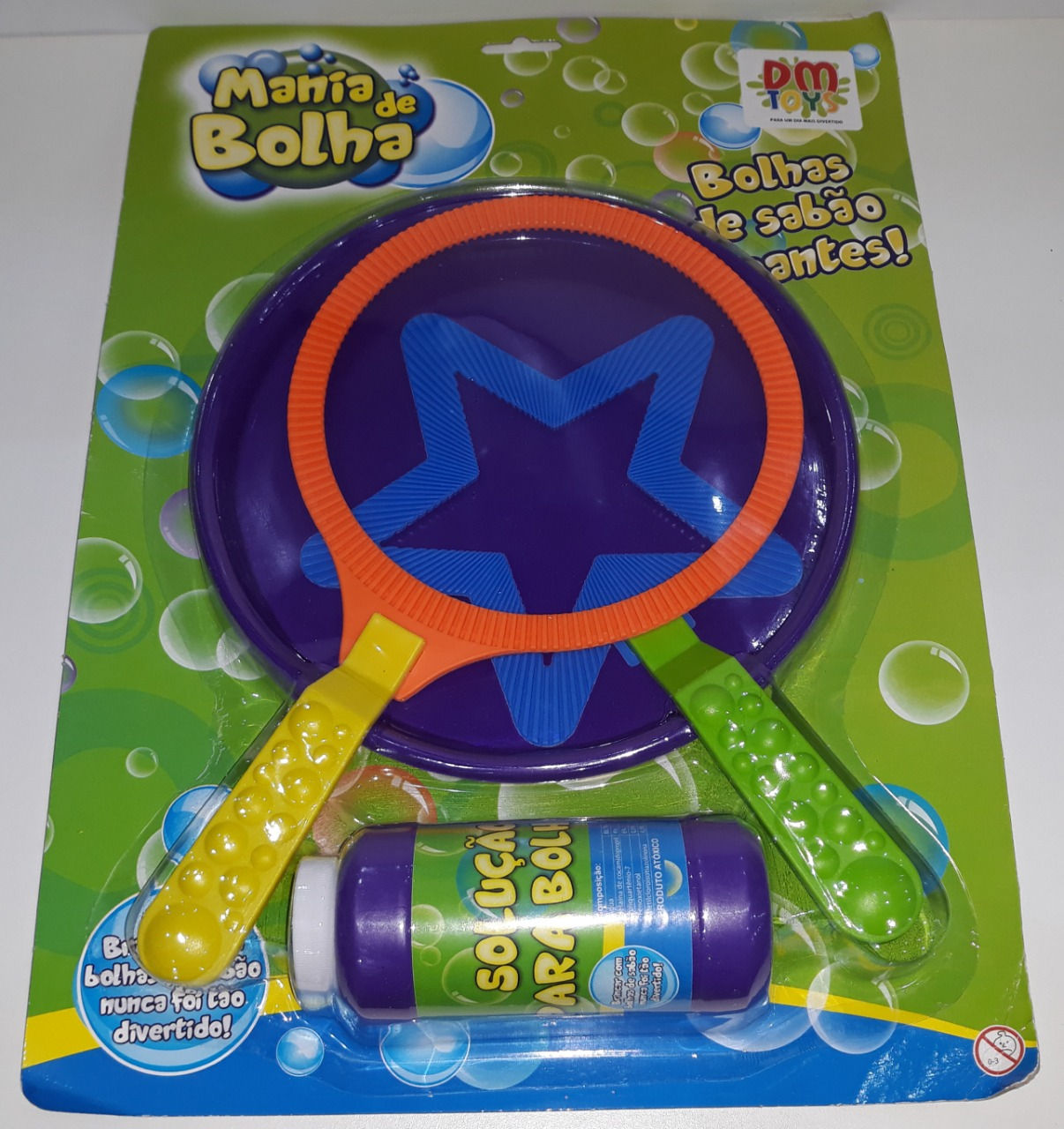 Bolhas de Sabão Gigantes Círculo Estrela