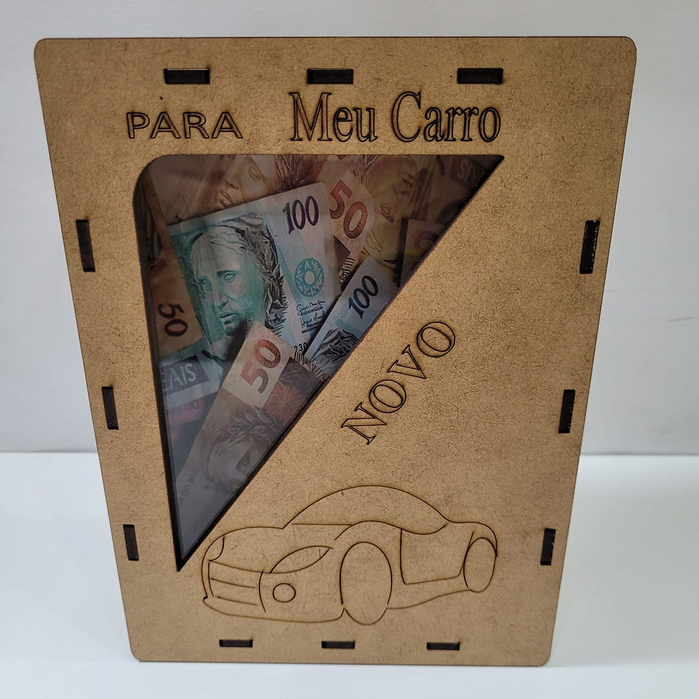 Miniatura: Cofre Decorativo MDF