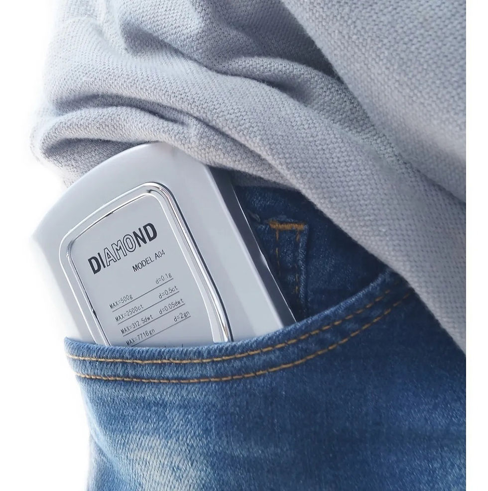 Miniatura: Mini Balança Digital de Mão 1g até 100g