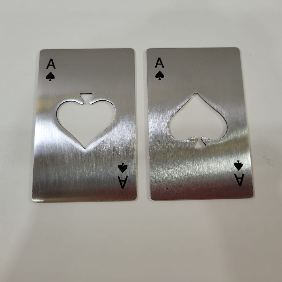 Miniatura: Abridor de Garrafa Metal Carta