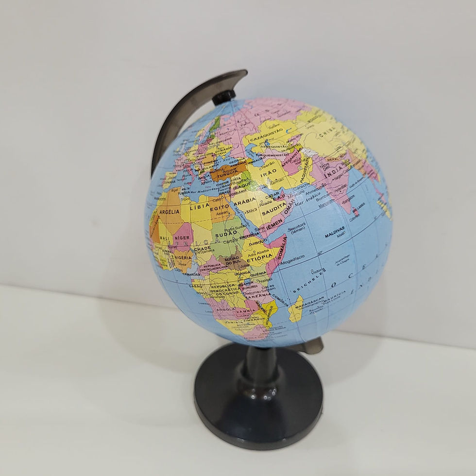 Miniatura: Globo Terrestre Político 10cm Yins Paper