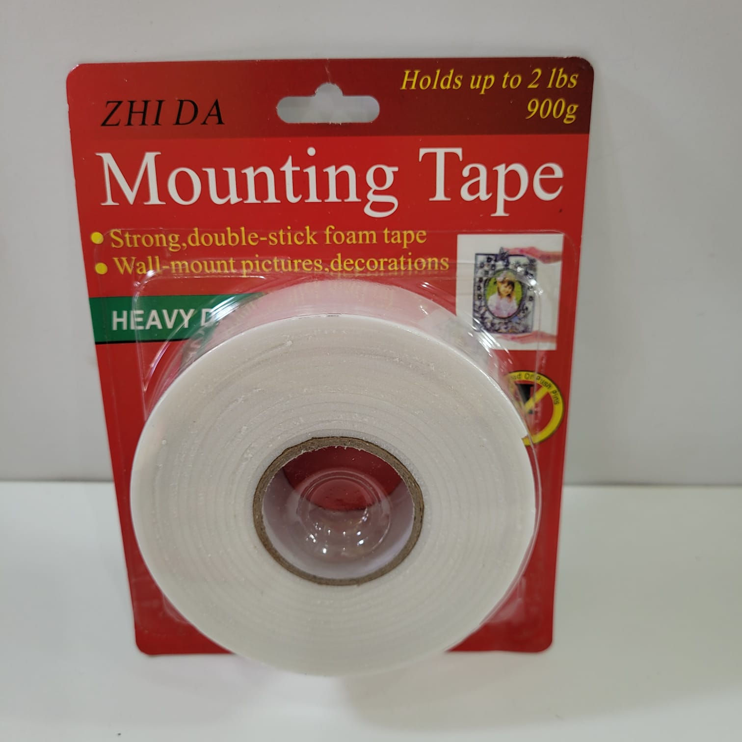 Fita Dupla Face 3,6cmX3mt Mounting Tape