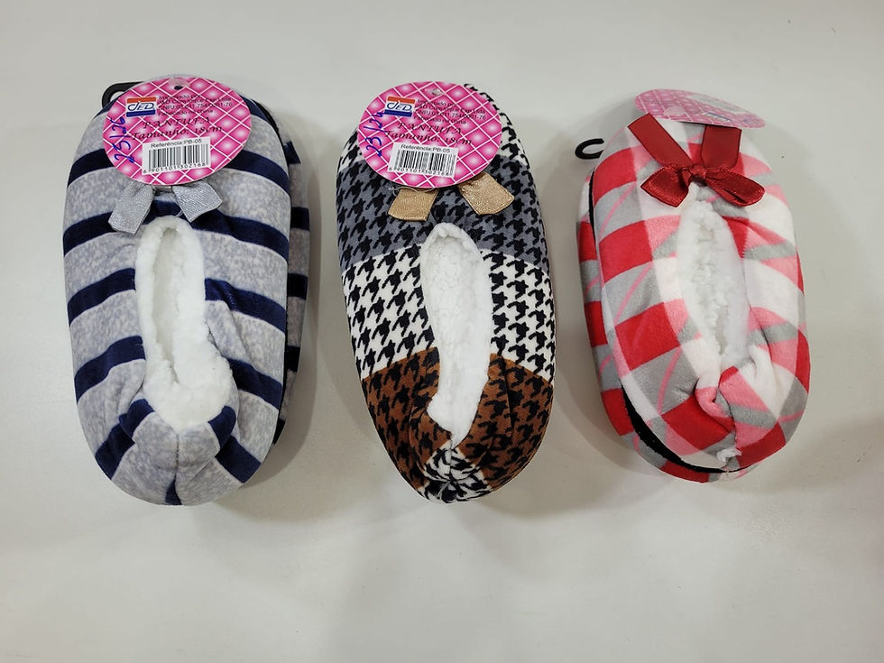 Miniatura: Pantufas Infantis 25/26 e 27/28