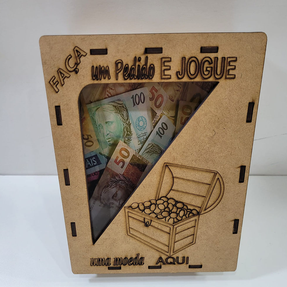 Miniatura: Cofre Decorativo MDF
