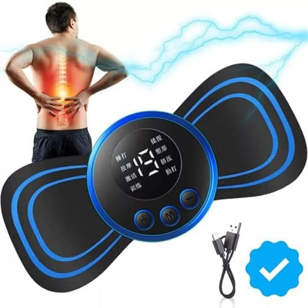 Miniatura: Mini Massageador Elétrico Portátil Recarregável