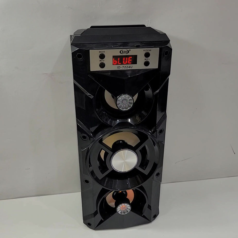 Miniatura: Caixa de Som Bluetooth Recarregável ID-7224U Idea