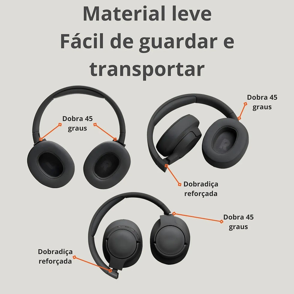 Miniatura: Fone de Ouvido Bluetooth ST-126 Starmega