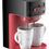 Miniatura: Cafeteira Single Up Preto e Vermelho De filtro 220V Cadence