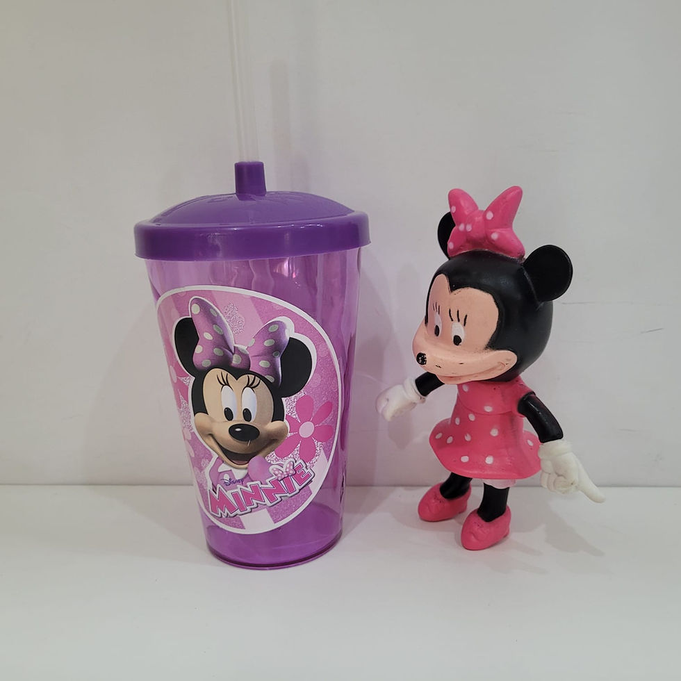 Miniatura: Copo Infantil com Boneca Personagens