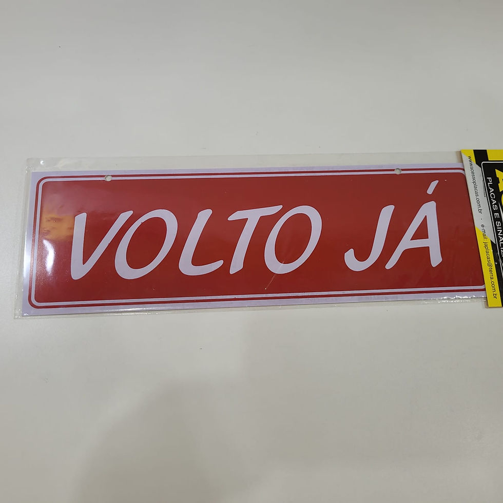 Miniatura: Placa de Sinalização