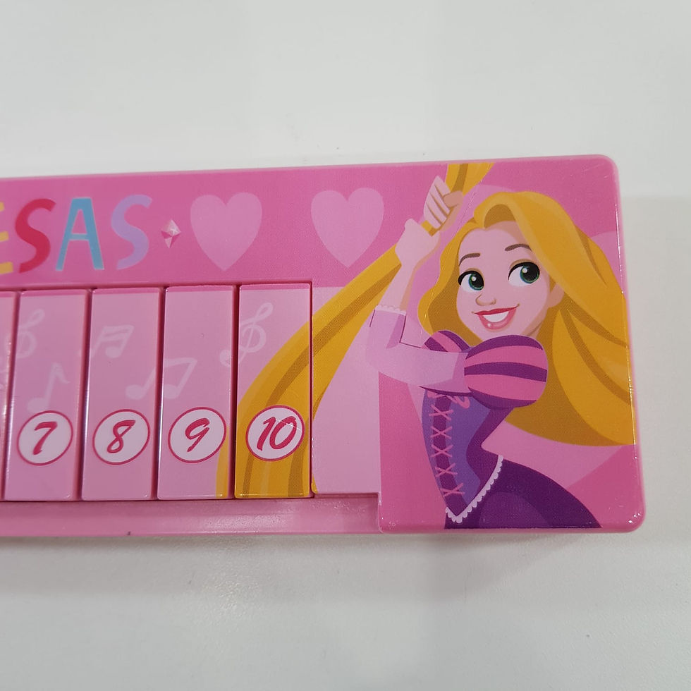 Miniatura: Teclado Musical Infantil Frozen Princesas Piano Musical