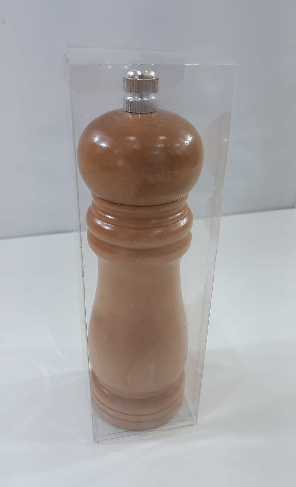 Miniatura: Moedor de Pimenta e Sal de Madeira