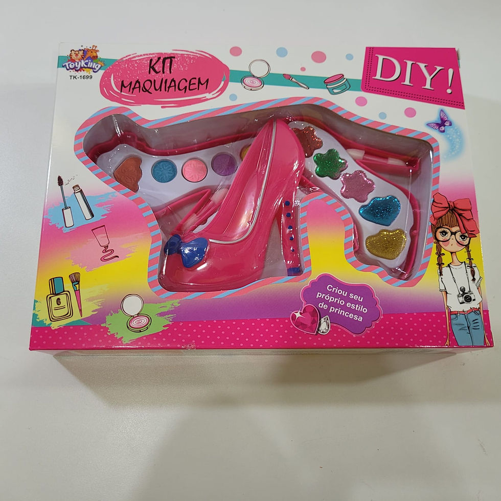 Miniatura: Kit Maquiagem Infantil Sapato e  Coração