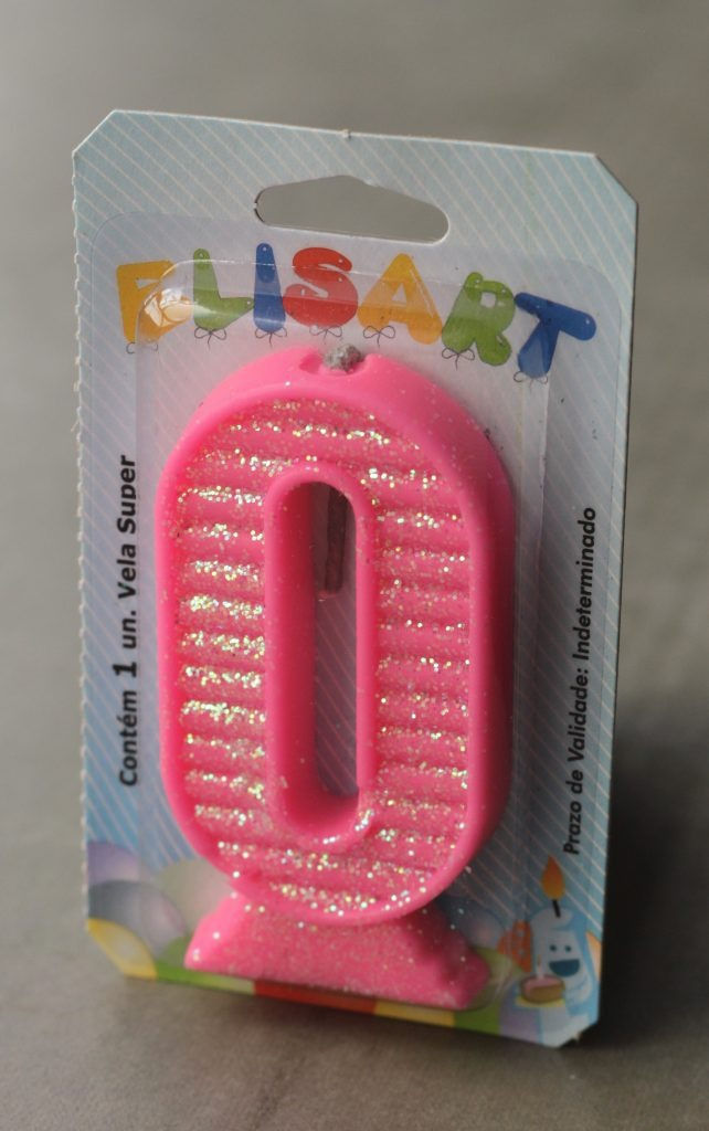 Miniatura: Vela Super Glitter Rosa