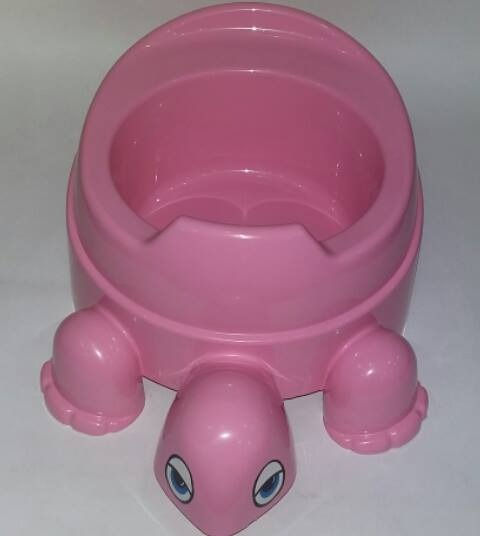Miniatura: Pinico Troninho Infantil Tartaruga Rosa Azul