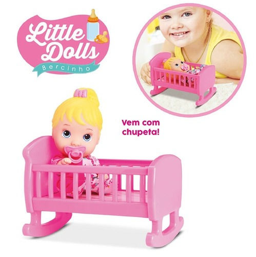 Miniatura: Boneca Little Dolls Bercinho