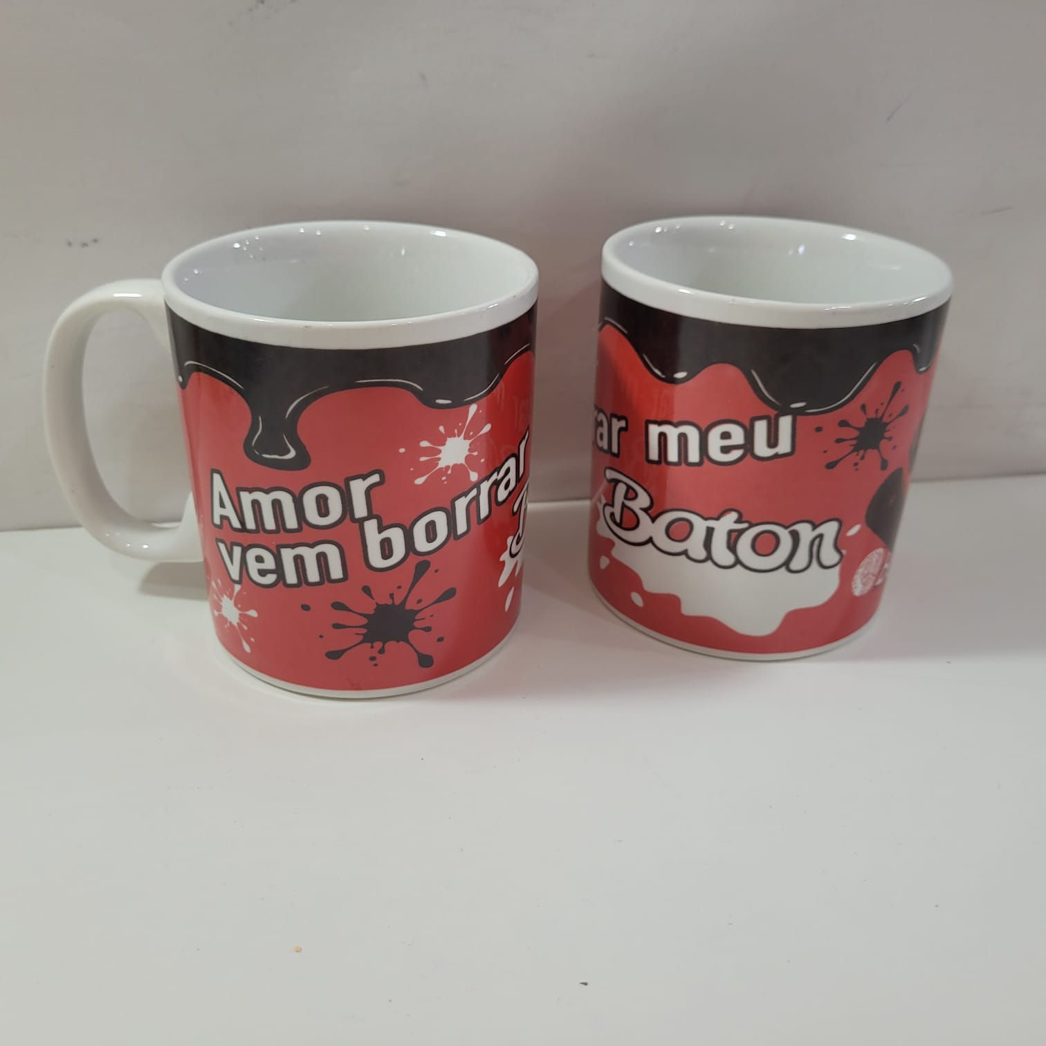 Caneca Divertida Cerâmica Chocolate 300ml