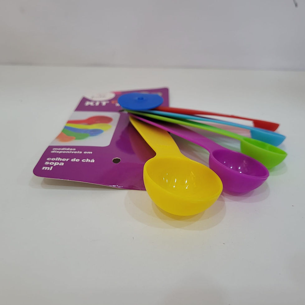 Miniatura: Kit Colheres Medidoras com 5 unidades Facilite
