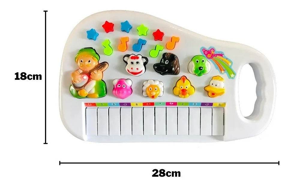 Miniatura: Teclado Musical Fazendinha