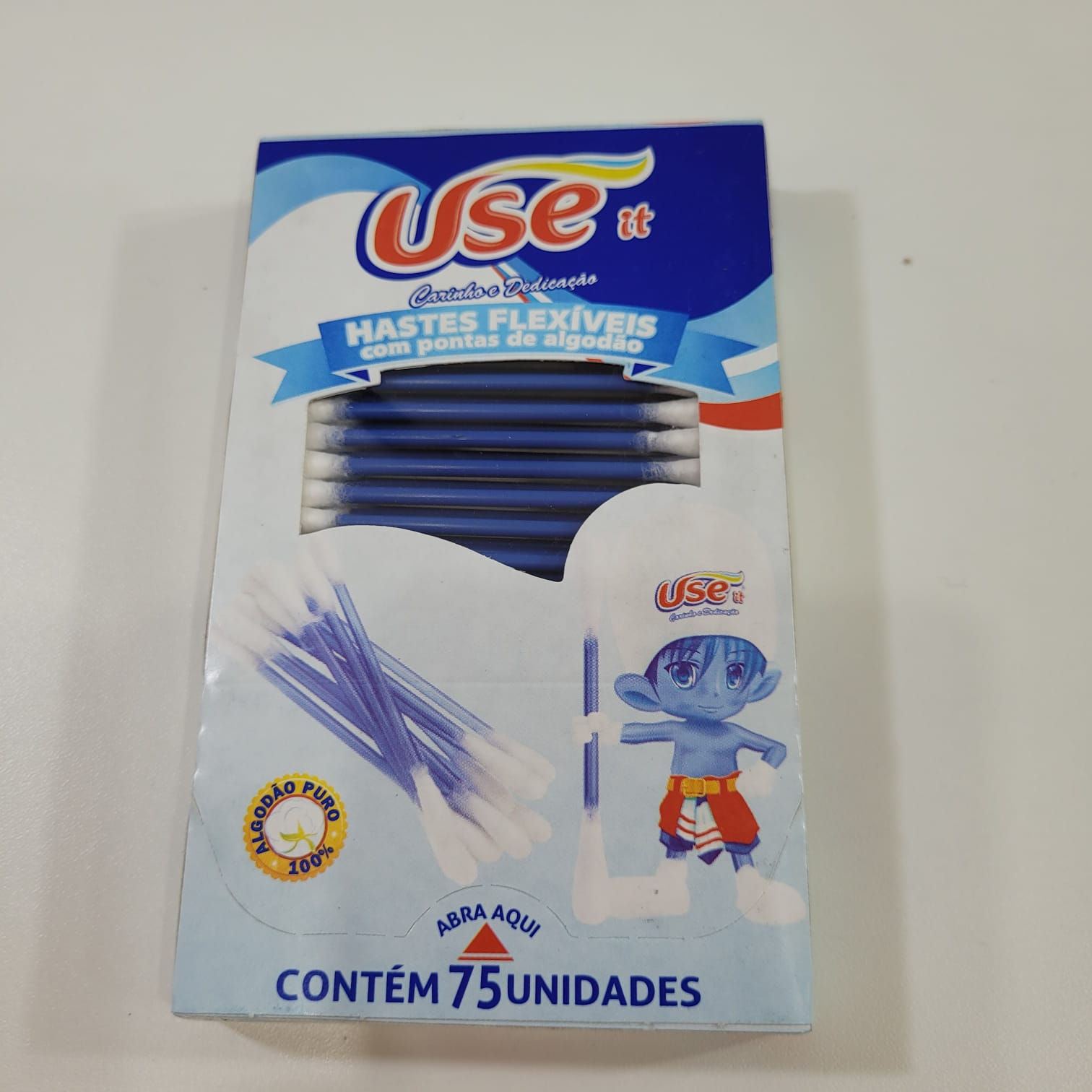 Haste Flexível 75 unidades Use