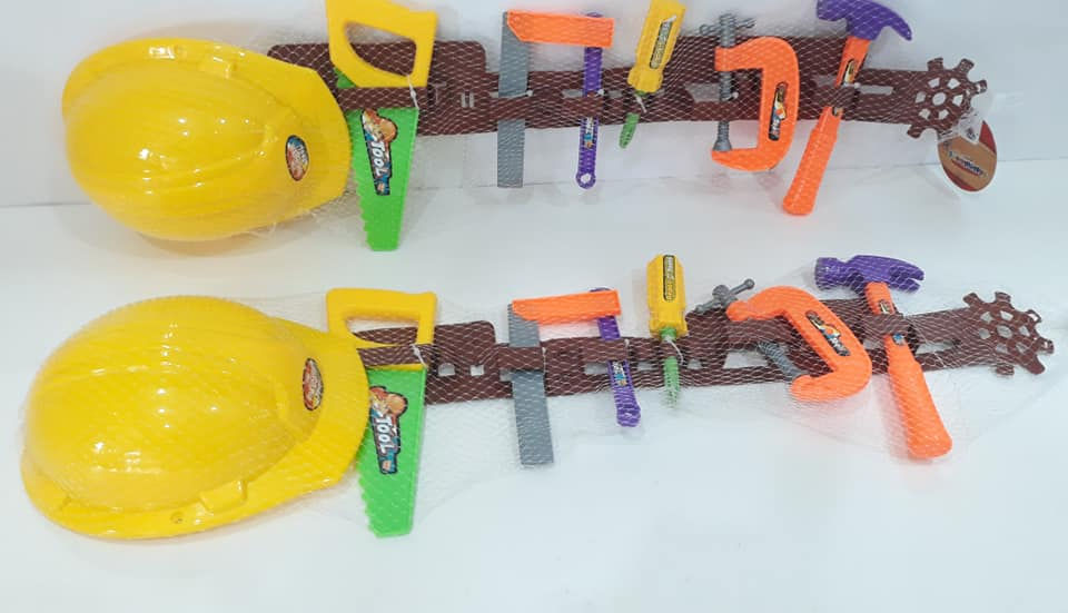 Miniatura: Cinturão de Ferramentas Infantil com Capacete