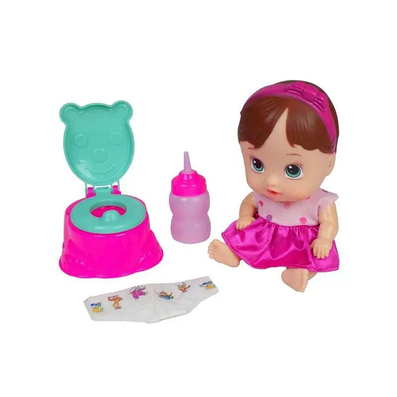 Miniatura: Boneca Little Dolls Faz Xixi