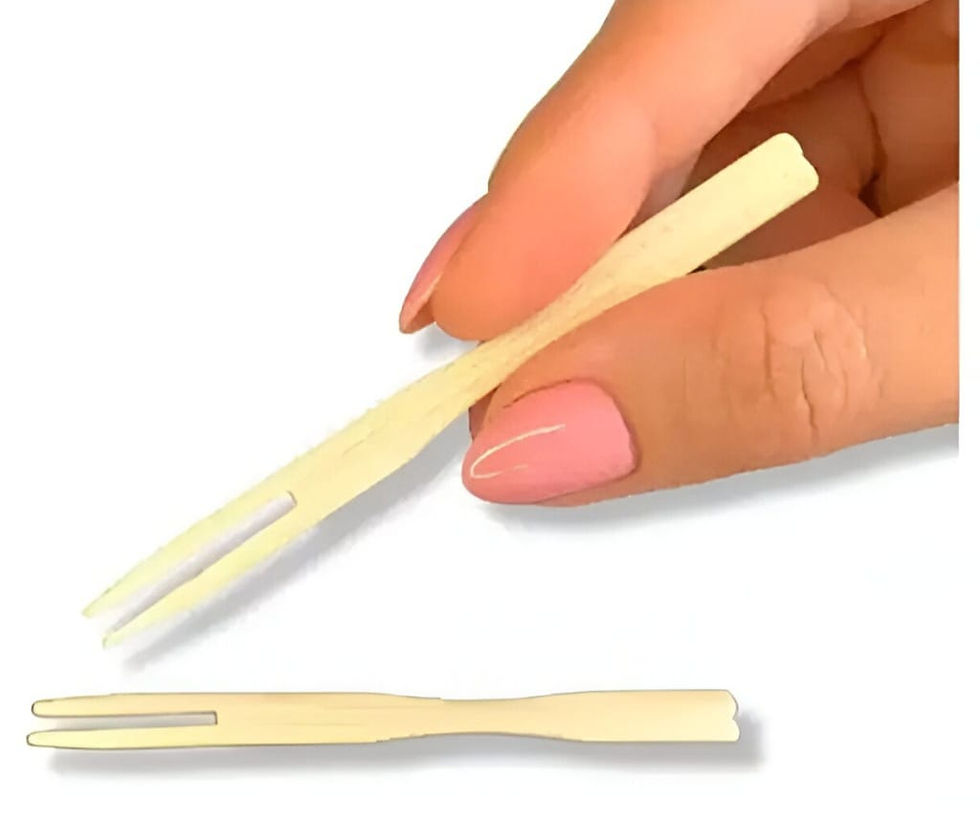 Miniatura: Palito Aperitivo Madeira 9cm com 100 unidades