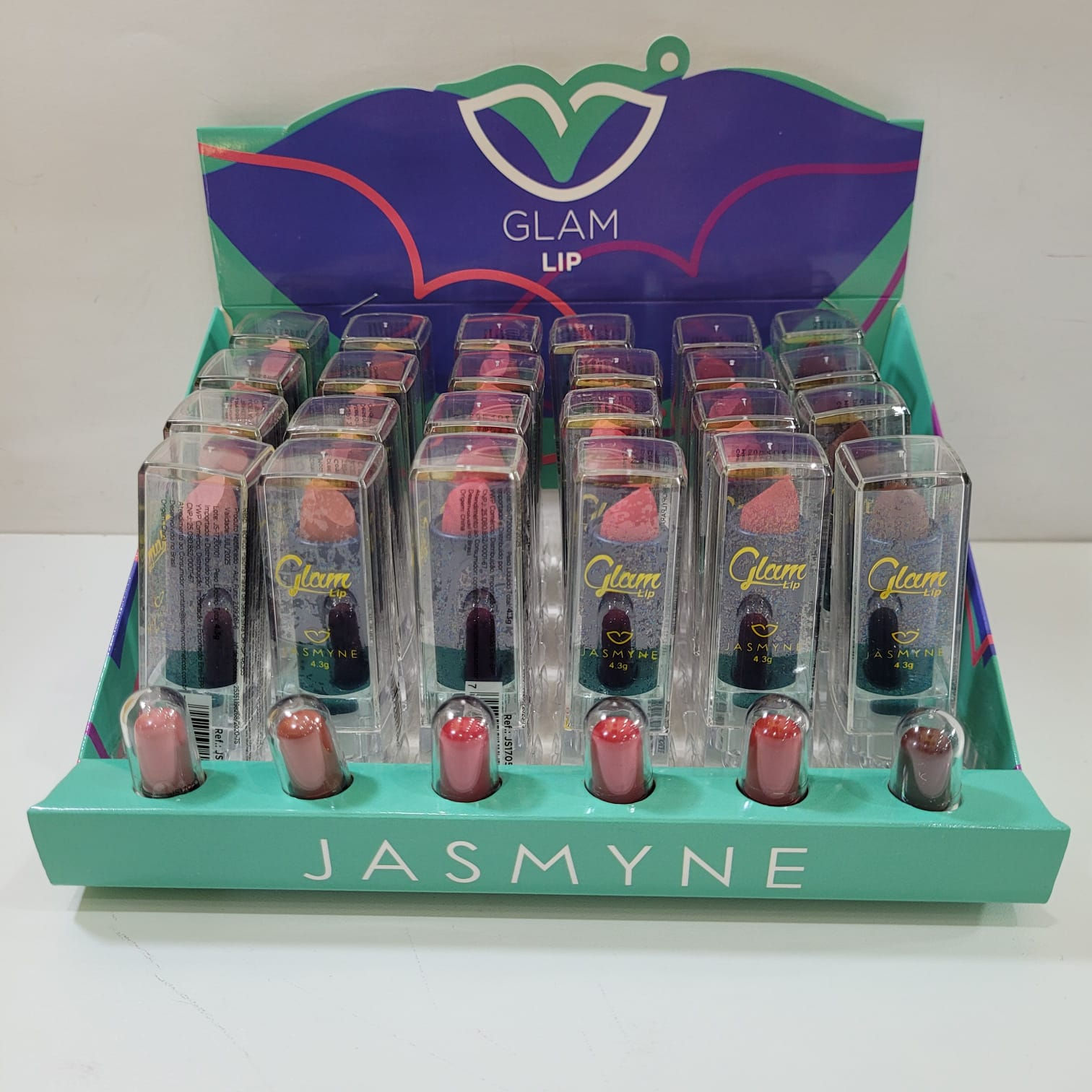 Batom Glam Lip Jasmyne