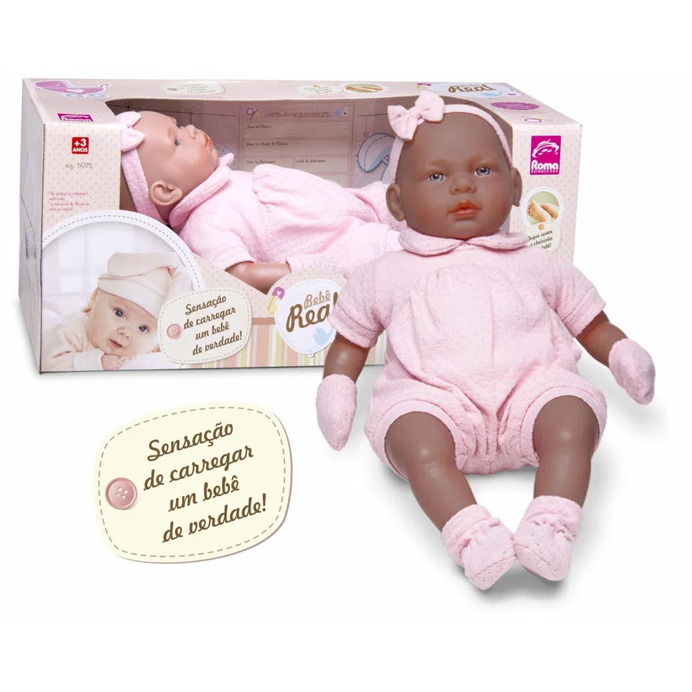 Boneca Bebê Real