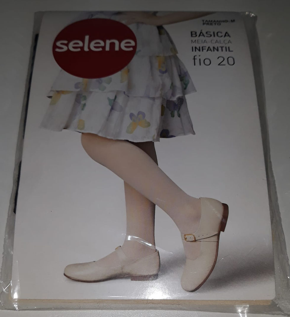 Miniatura: Meia Calça Infantil Fio 20
