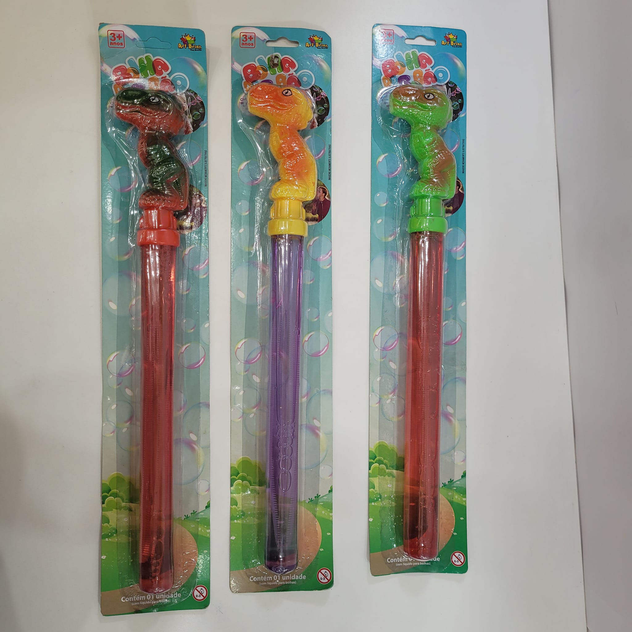 Bastão Big Bolha de Sabão Dinossauro