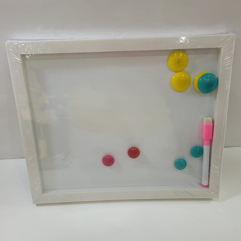Miniatura: Mural Plástico com Imã e Caneta 30X25cm
