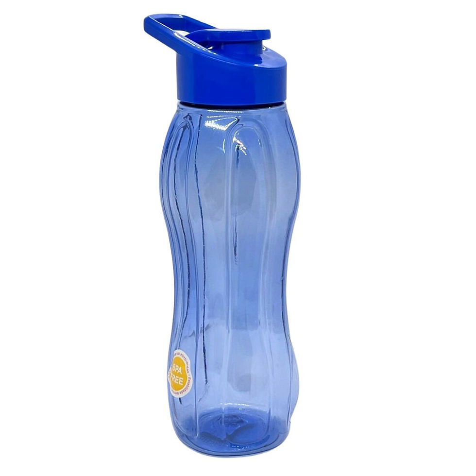 Miniatura: Squeeze Colorida Transparente 1 litro Plasduran