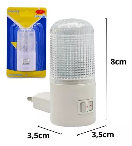 Miniatura: Luminária Fluorescente Abajur de Tomada Bivolt Wellmix
