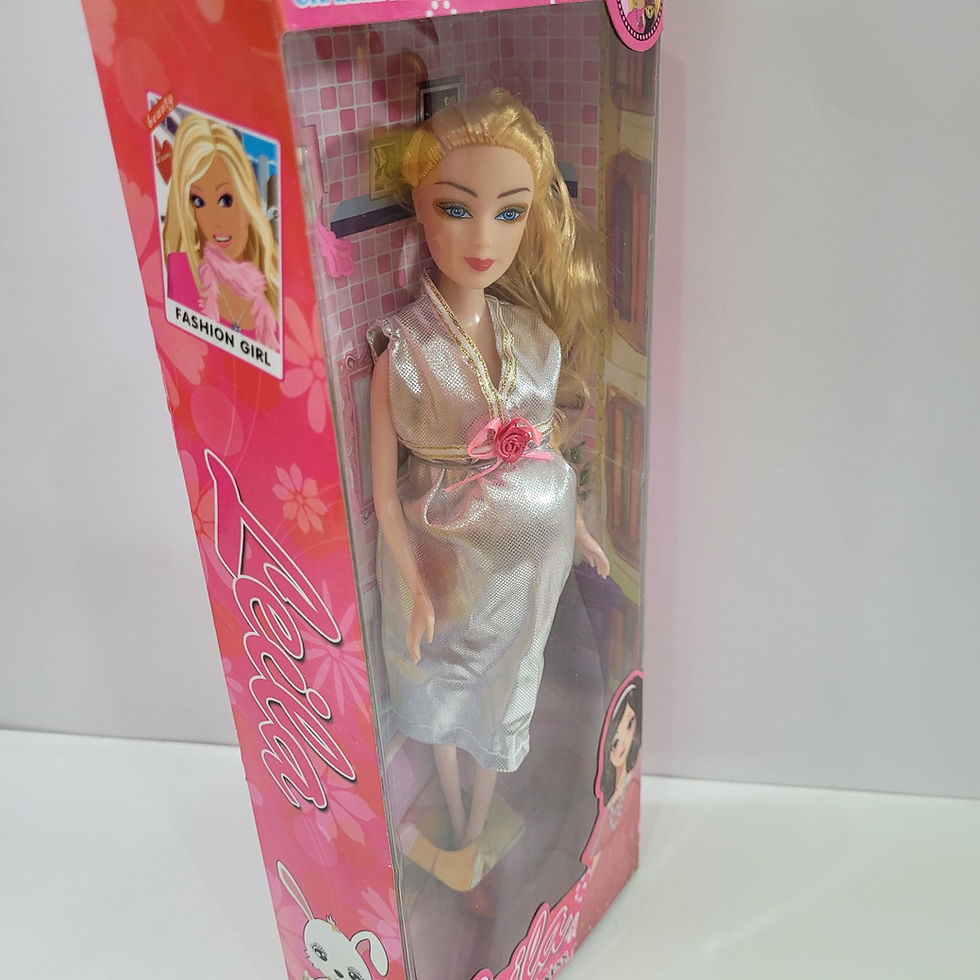 Miniatura: Boneca Leila Grávida