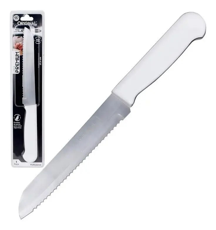 Miniatura: Faca de Pão Aço Inox 6 Polegadas Linha Premium Original
