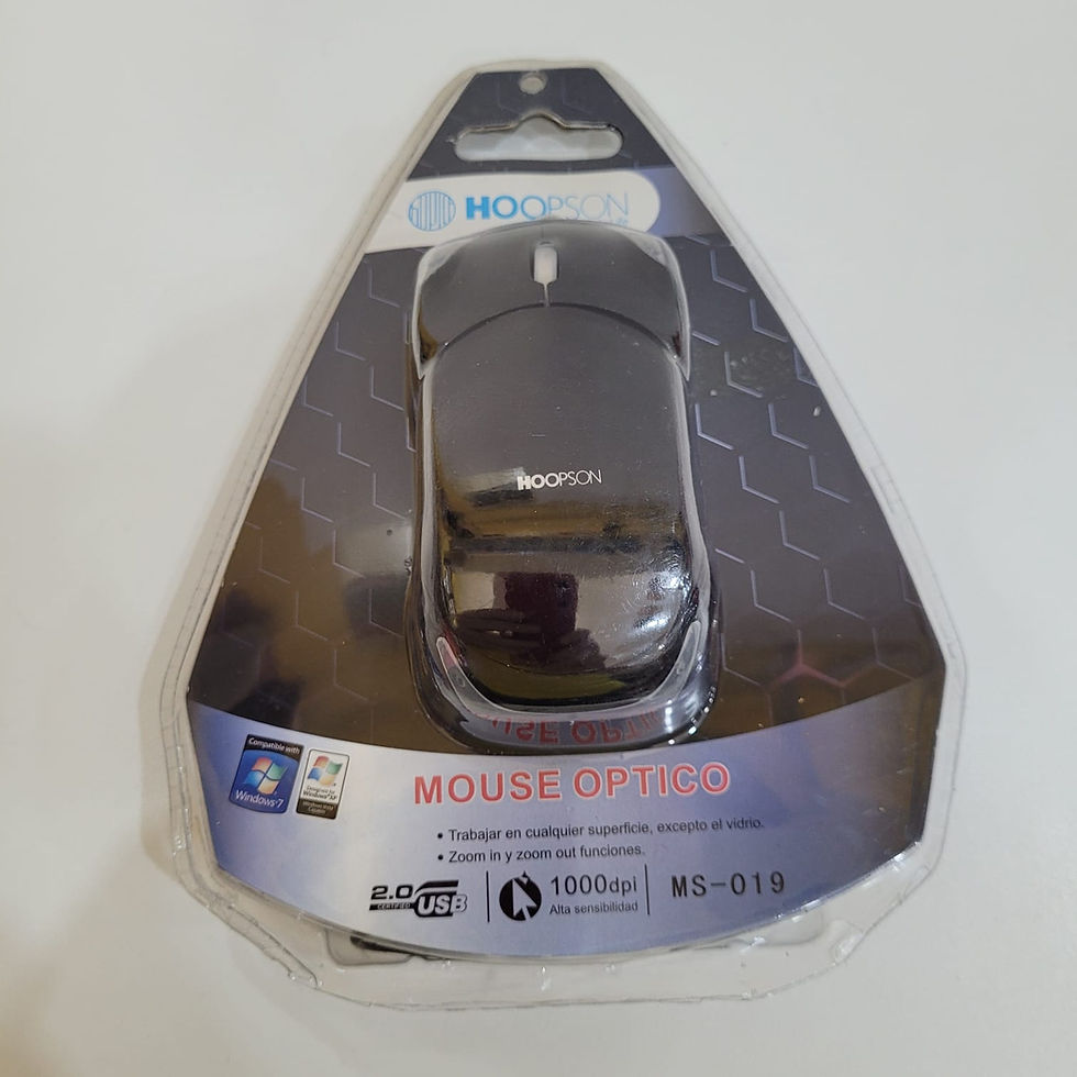 Miniatura: Mouse Com Fio Carrinho Hoopson