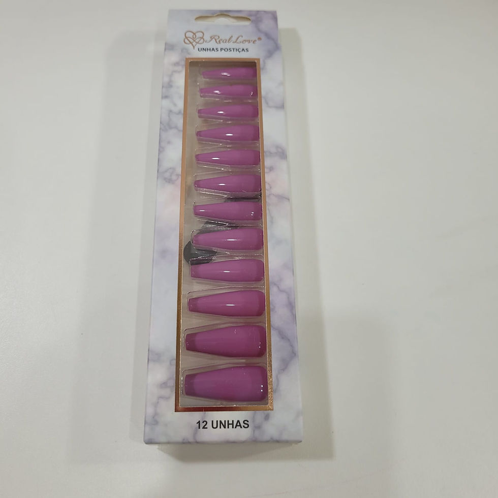 Miniatura: Unhas Postiças 12 unhas Real Love